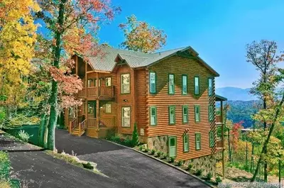 A View for All Seasons, a large cabin in Gatlinburg TN.