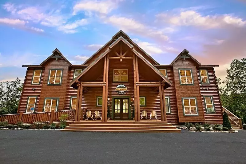 Big Moose Lodge cabin in the Smokies