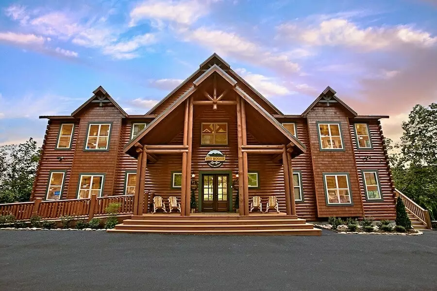 Big Moose Lodge cabin in the Smokies