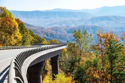 foothills parkway in the smoky mountains