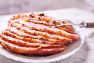 sliced ham