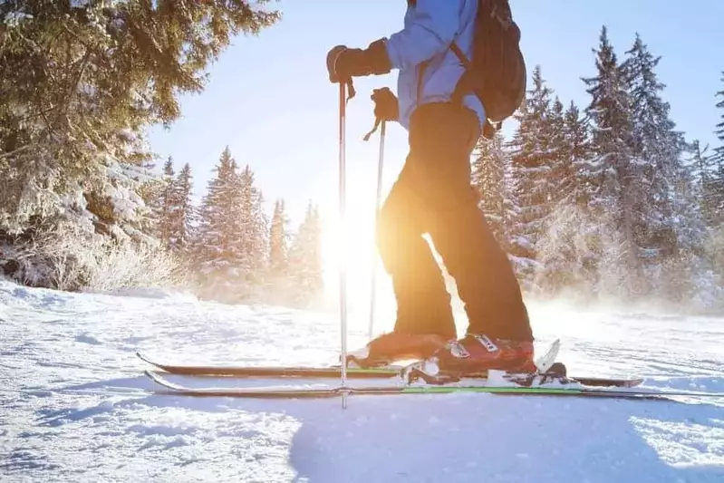 skier at Ober gatlinburg