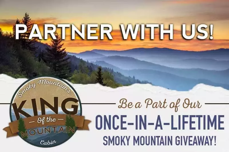 Partner with Us for Smoky Mountain Giveaway