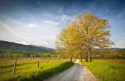 cades cove in the fall