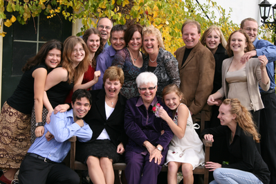 family reunion in the Smoky Mountains