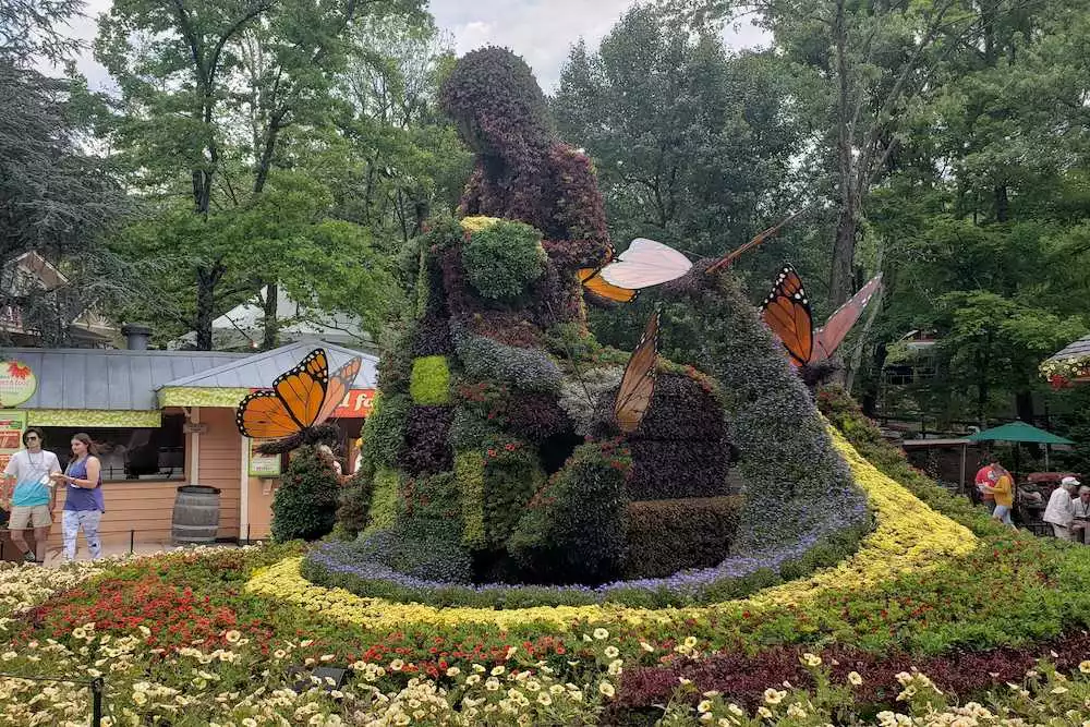 dollywood's flower and food festival