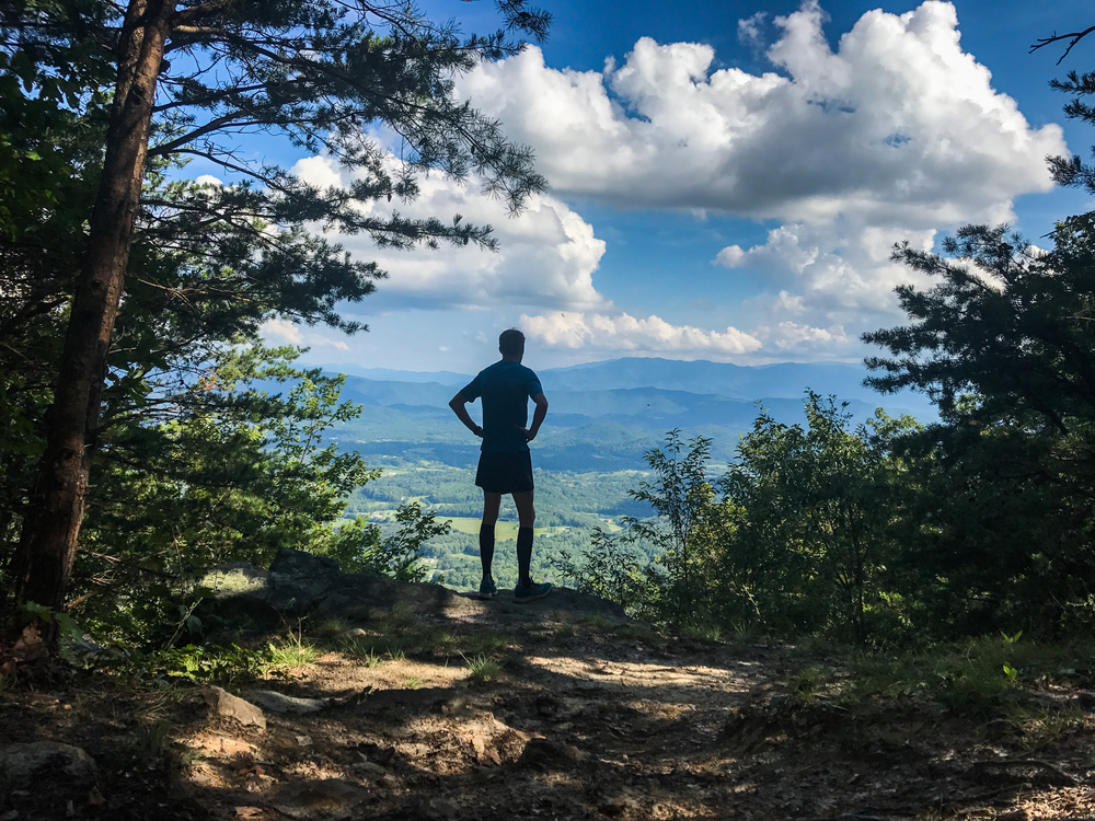 smoky mountain hike with views