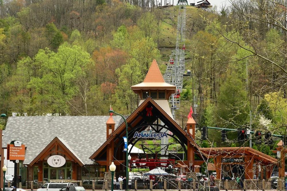 anakeesta is a top spot for gem mining in Gatlinburg