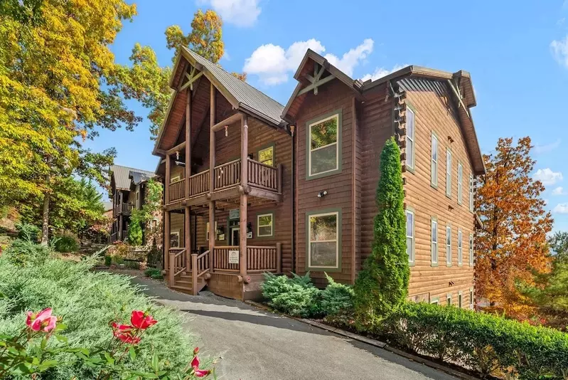 a view for all seasons is one of our pet friendly cabins near gatlinburg tn