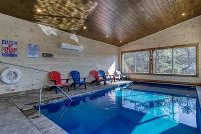the big elk lodge is one of our Gatlinburg Tennessee cabins with indoor pools