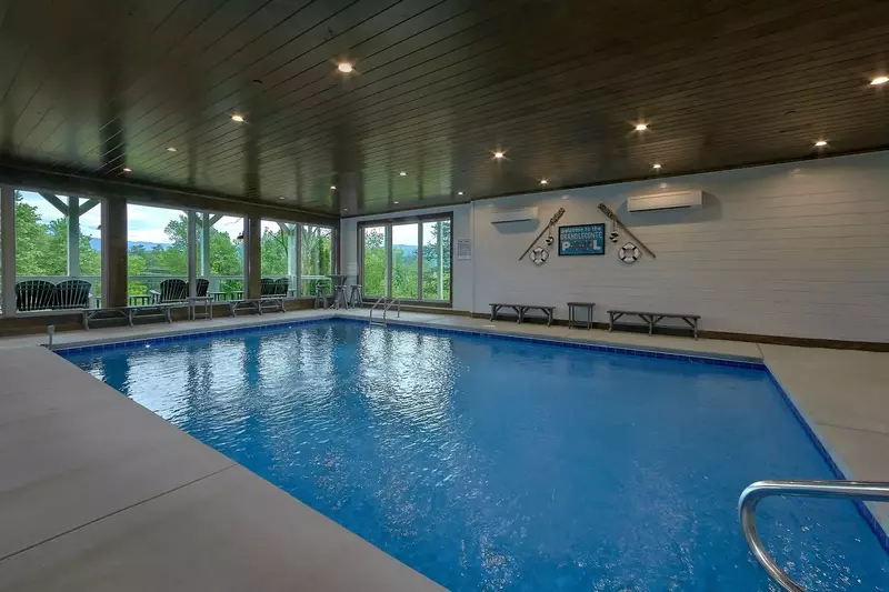 cabin with pool
