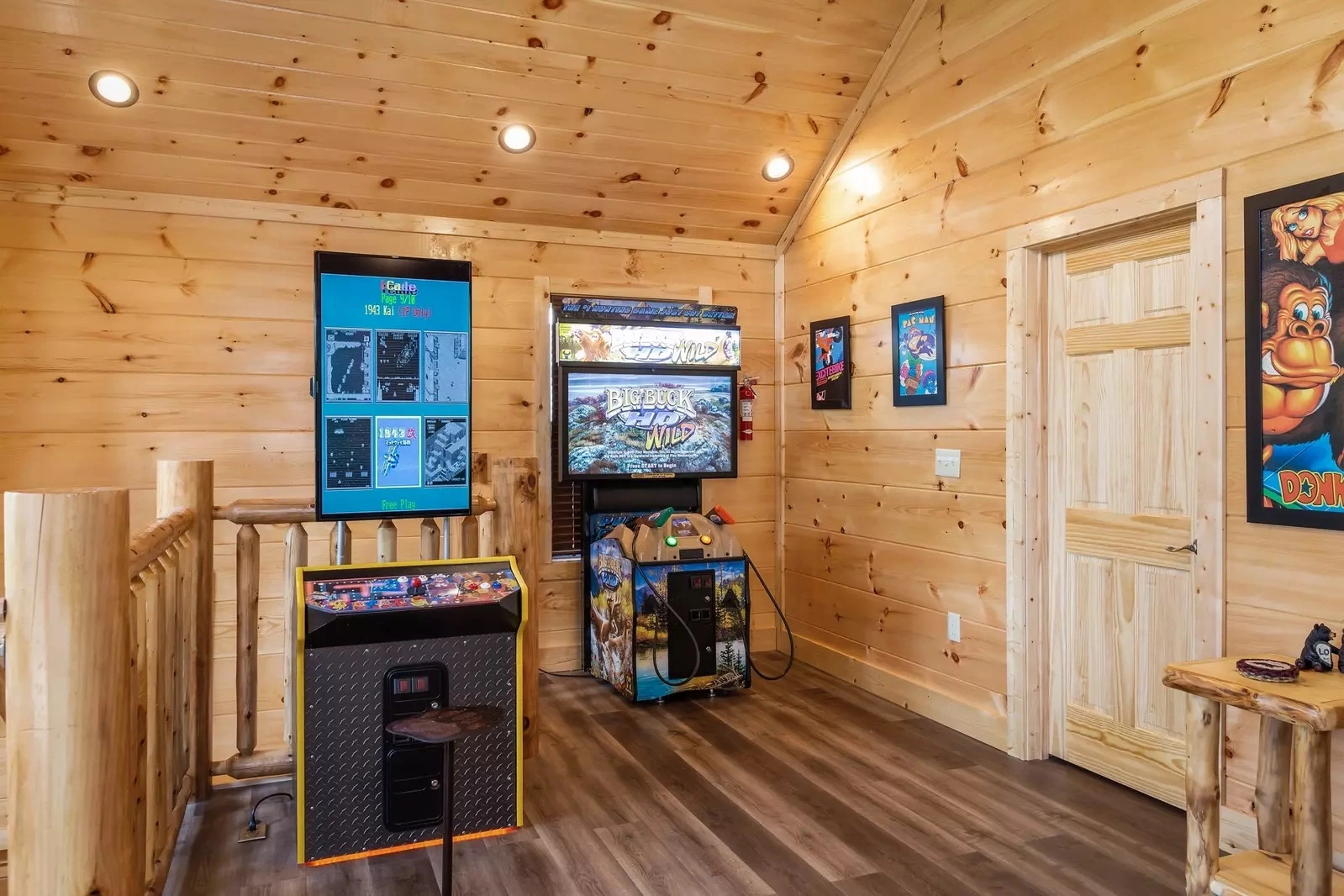 cabin with games