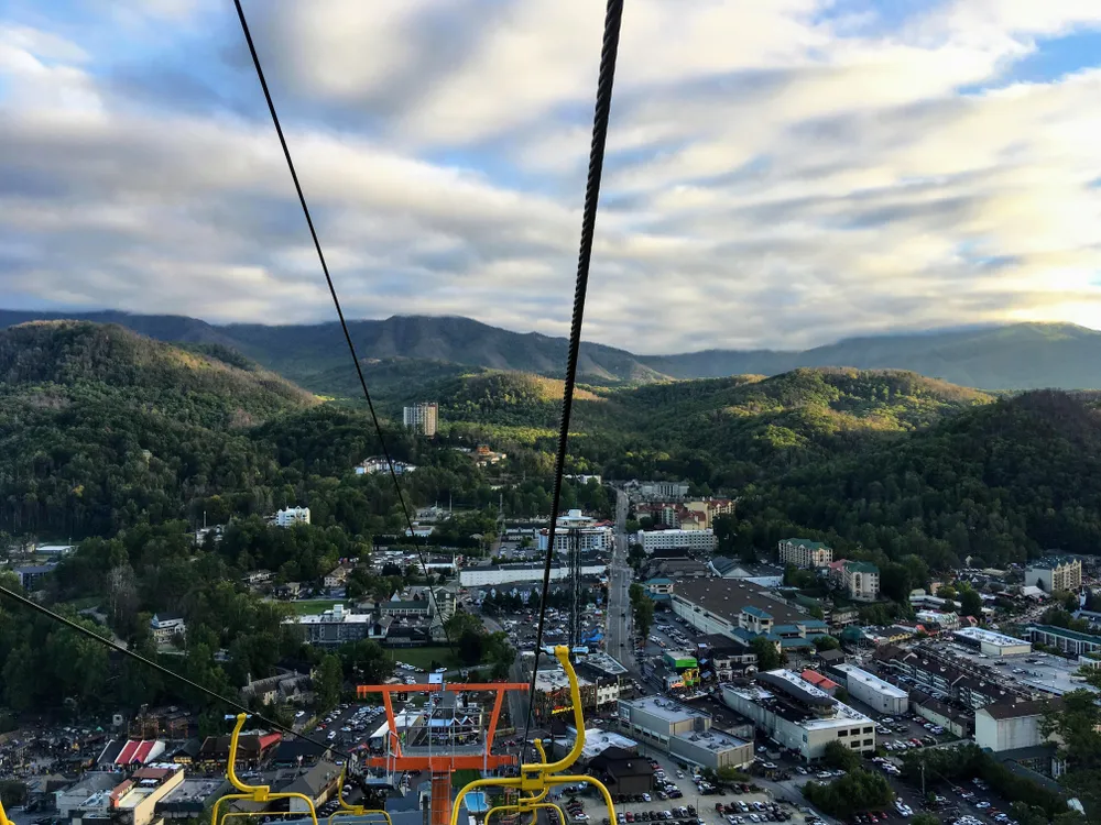 sunrise service at gatlinburg skypark
