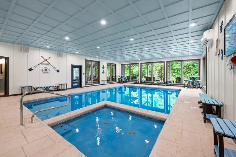 Gatlinburg cabin with indoor pool