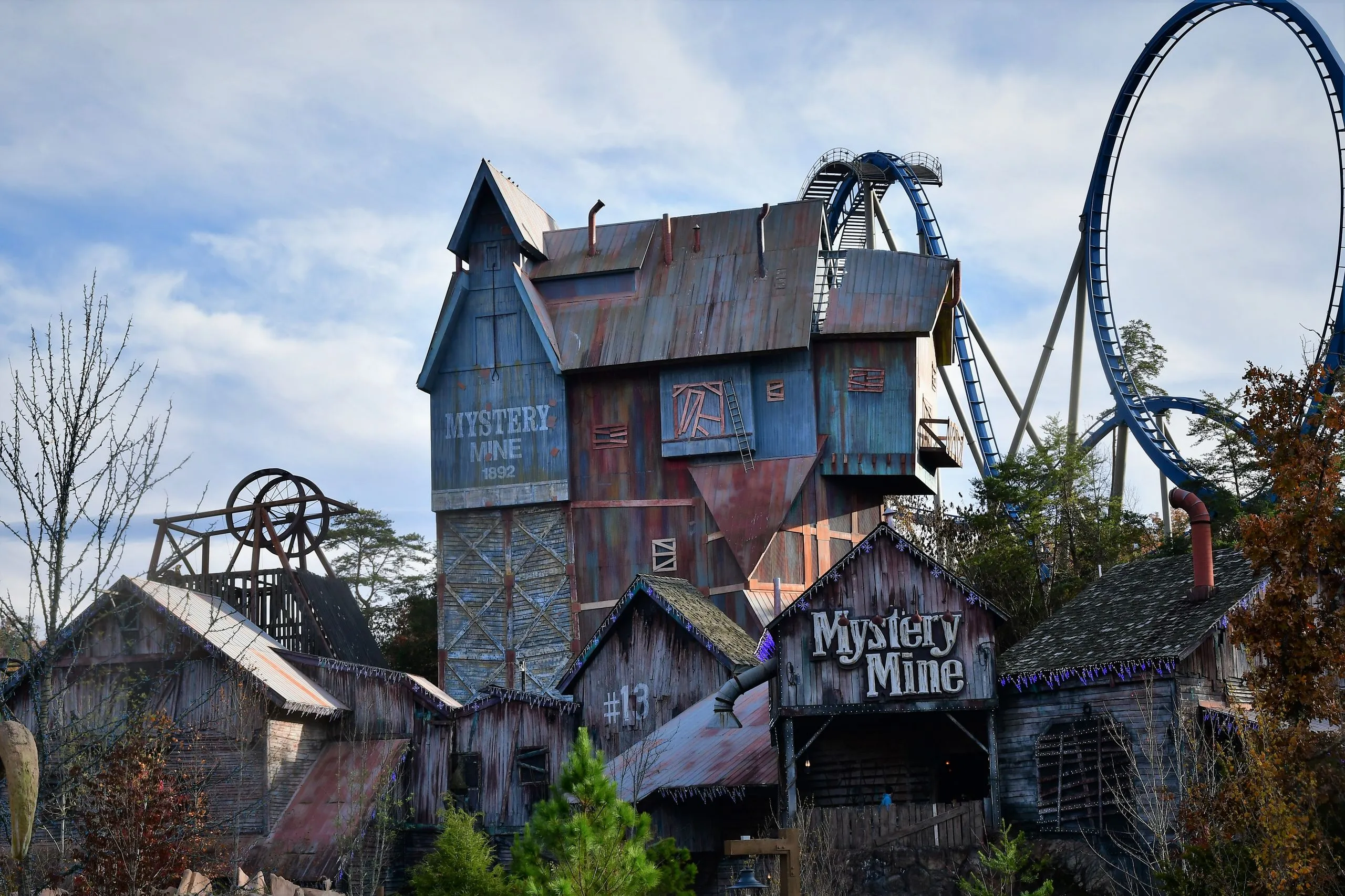 roller coaster at dollywood