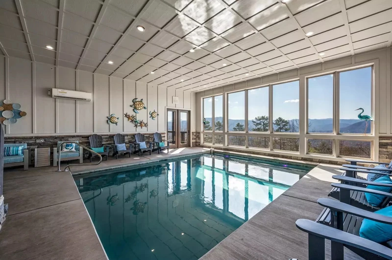 pigeon forge cabins with private indoor pools