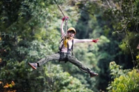 things to do with kids in gatlinburg - zipline tour with CLIMB Works